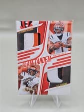 2025 Panini Absolute Team Tandem Materials Ja'Marr Chase / Tee Higgins #TTM-CIN card