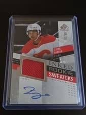 2025-26 SP Game Used Inked Rookie Sweaters Zayne Parekh #IRS-ZP card