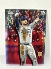 Matt Shaw 2025 Topps Chrome Update Celebracion card