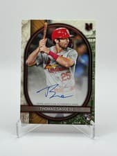 2025 Topps Museum Collection Archival Autographs Thomas Saggese #AA-TS card