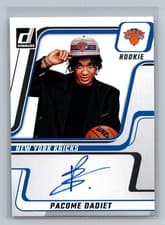 Pacome Dadiet 2024-25 Donruss Next Day Autographs card