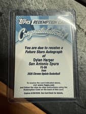 2025-26 Topps Chrome Future Stars Autographs Dylan Harper #FS-DH card