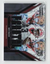2025 Panini Prizm Black Fractal Nate Frazier #13 card
