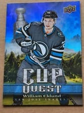 William Eklund 2025 Upper Deck Cup Quest card