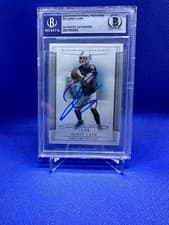 Derek Carr 2018 National Treasures card
