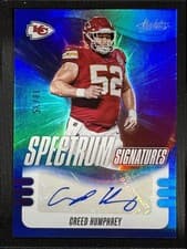 2025 Panini Absolute Spectrum Signatures Creed Humphrey #SPS-CHY card