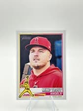 2025 Topps Heritage 1976 Redefined Mike Trout #76R-15 card