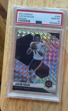 Justin Fields 2021 Panini Mosaic card