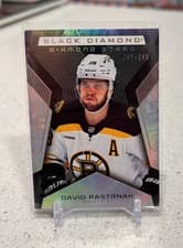 2025-26 Upper Deck Black Diamond Diamond Stars David Pastrnak #BDS-DP card