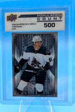 Josh Doan 2024-25 Upper Deck Population Count card