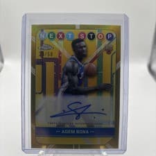 2024-25 Topps Chrome Next Stop Signatures Adem Bona #NSS-AB card