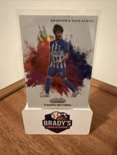 Kaoru Mitoma 2023 Panini Prizm Premier League Color Blast card