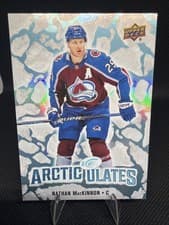 2024-25 Upper Deck Ice Arcticulates Nathan MacKinnon #AT-7 card