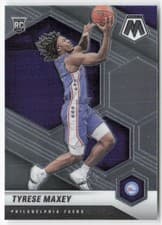 2020 Panini Mosaic Tyrese Maxey #203