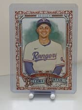 2025 Topps Allen & Ginter Mini Stained Glass Corey Seager #81 card