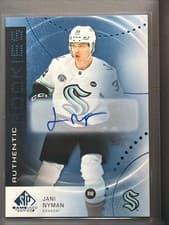2025-26 SP Game Used Authentic Rookies Jani Nyman #AR-JN card