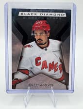 Seth Jarvis 2025-26 Upper Deck Black Diamond Diamond Stars card