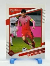 Heung Min Son 2021 Panini Donruss Road to Qatar card