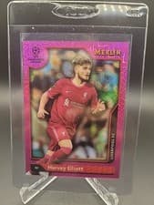 Harvey Elliott 2021 Topps Merlin Chrome UEFA card