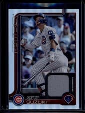 Seiya Suzuki 2025 Topps Real One Relics card