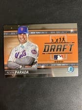 Kevin Parada 2022 Bowman Draft Night card