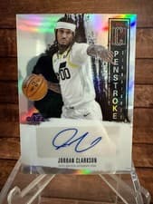 2025-26 Topps Signature Class Penstroke Signatures Jordan Clarkson #PS-JC card