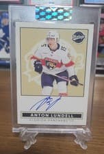 2024-25 Upper Deck Clear Cut Vintage Autos Anton Lundell #VA-AL card