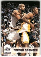 Felton Spencer 1993-94 Hoops Base Set card