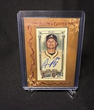 2025 Topps Allen & Ginter Framed Mini Autographs (Baseball) Austin Riley #MA-ARIL card