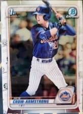 Pete Crow Armstrong 2020 Bowman Draft card