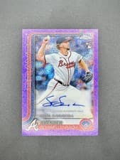 2025 Topps Chrome Update Rookie Debut Autographs Spencer Schwellenbach #CRDA-SS card
