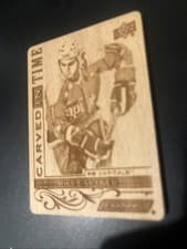 2024-25 Upper Deck Engrained Icons Carved in Time Mike Gartner #CT-MG card