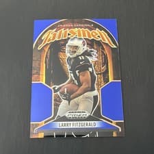 2025 Panini Prizm Black Talismen Larry Fitzgerald #9 card