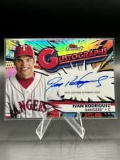 Ivan Rodriguez 2025 Topps Finest GustoGraphs card