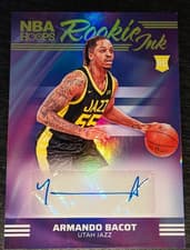 2024-25 Hoops Rookie Ink Armando Bacot #RI-BAC card