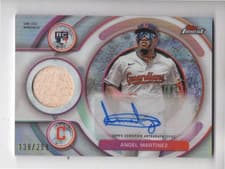 2025 Finest Rookie Autograph Relics Angel Martínez #RAJR-AM