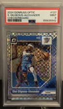 Shai Gilgeous-Alexander 2024 Panini Donruss Optic card