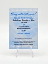 2025-26 Topps 3 Raindrops Signatures Jordan Hawkins #RS-JHA card