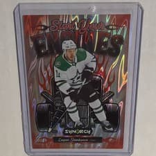 Logan Stankoven 2024-25 Upper Deck Synergy Start your Engines card