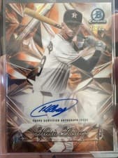 2025 Bowman Chrome Sapphire Edition Selections Autographs Kevin Alvarez #SSA-KA card