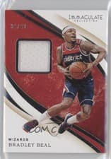 Bradley Beal 2019 Panini Immaculate Collection Swatches card