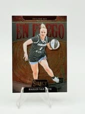 2025 Panini Select WNBA En Fuego Hailey Van Lith #2 card