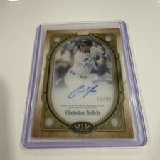 2026 Topps Tier One Clearly Perfect Autographs Christian Yelich #CPA-CY card