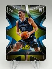 Zach Edey 2024-25 Panini Silhouette Superstars Die-Cut card