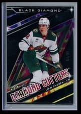 2024-25 Upper Deck Black Diamond Rookie Diamond Cutters Liam Ohgren #RDC-LO card