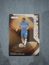 Raheem Sterling 2023 Panini Prizm Premier League Talismen card