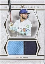 2025 Topps Definitive Collection Jumbo Relic Collection Bo Bichette #DJRC-BB card