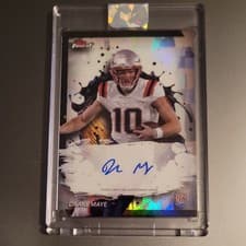 2024 Finest Rookie Finest Autographs Drake Maye #RFA-DM card