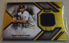 2025 Topps Tier One Rookie Relics Shay Whitcomb #RR-SW card