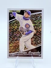 Seiya Suzuki 2022 Topps Update Black Gold card